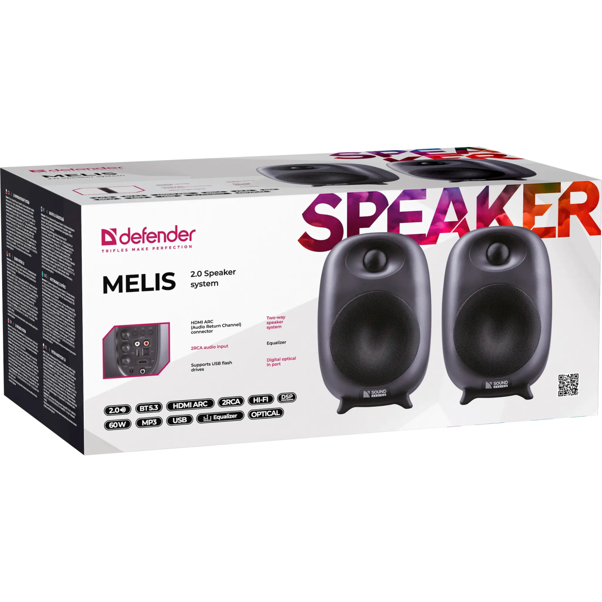 Колонки Defender Melis Black (65921) - фото 8