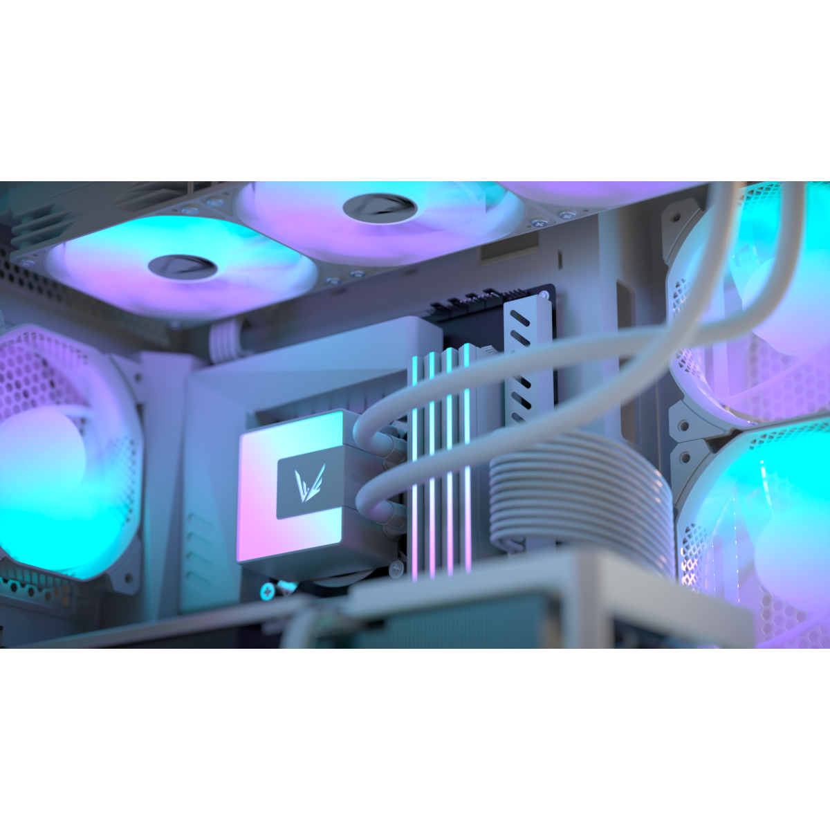 Система жидкостного охлаждения Formula Ice Jet Glow 360 White - ICE JET GLOW 360 WH - фото 7