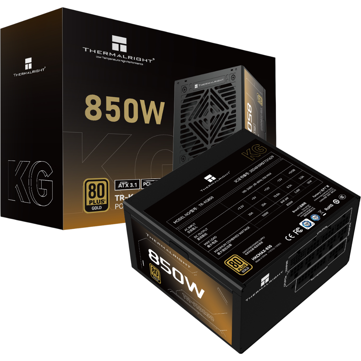 Блок питания 850W Thermalright TR-KG850 - фото 5
