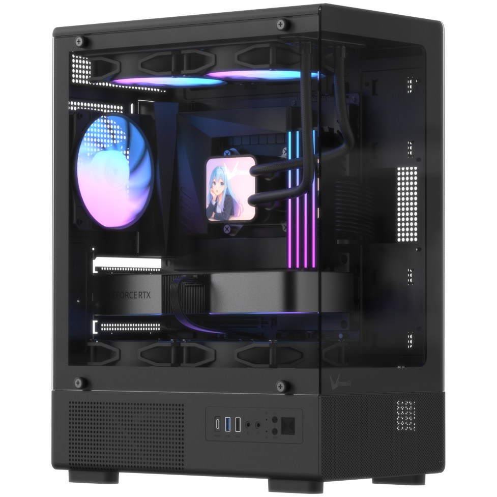 Корпус Formula Crystal Z1CM Plus AR V2 Black - CRYSTAL Z1CM PLUS BLACK AR V2 - фото 5