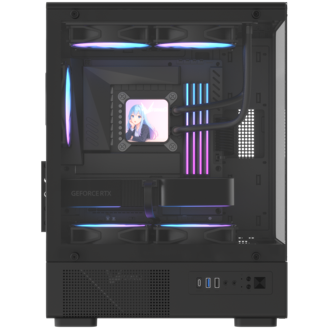 Корпус Formula Crystal Z1CM Plus AR V2 Black - CRYSTAL Z1CM PLUS BLACK AR V2 - фото 7