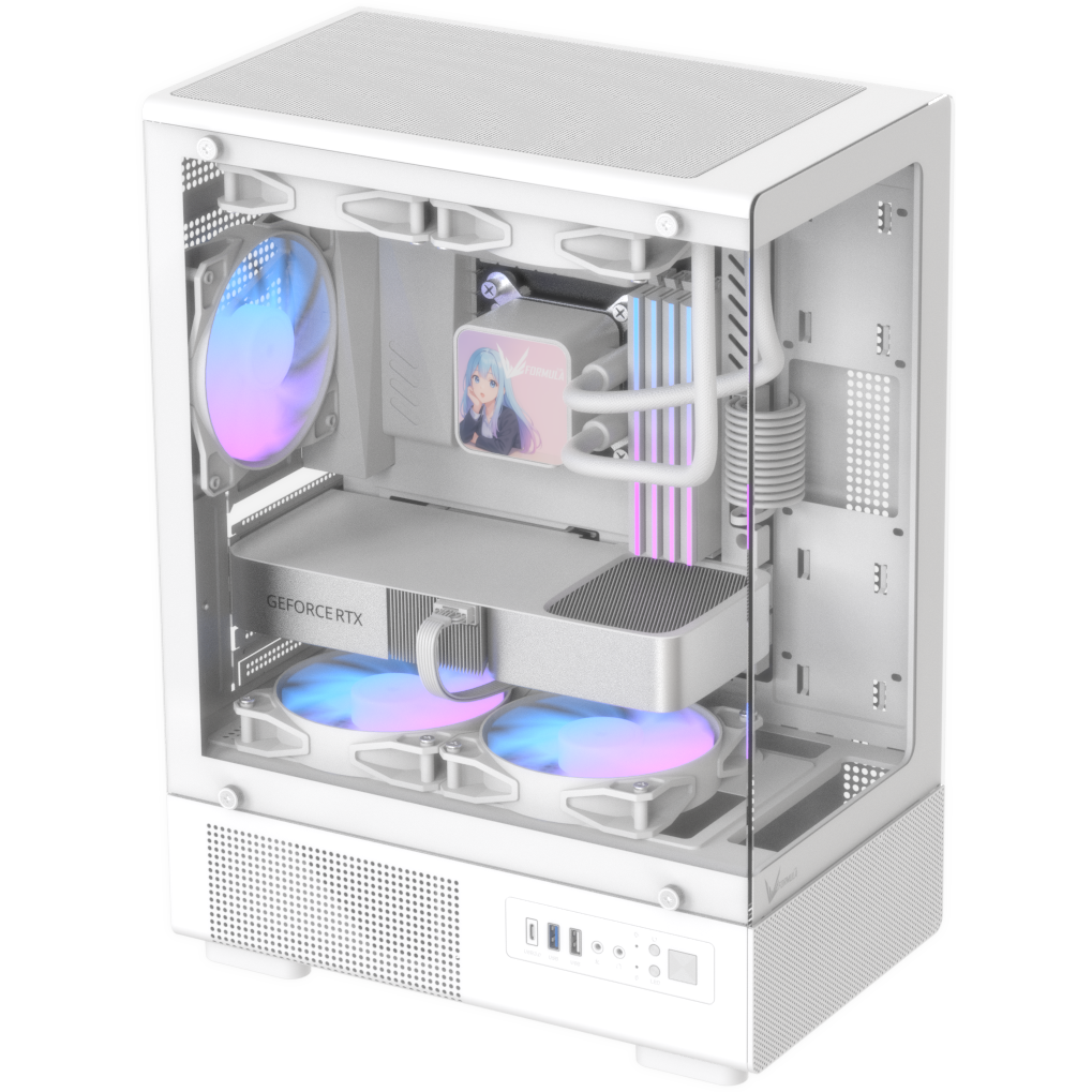 Корпус Formula Crystal Z1CM Plus AR V2 White - CRYSTAL Z1CM WHITE V2 - фото 8