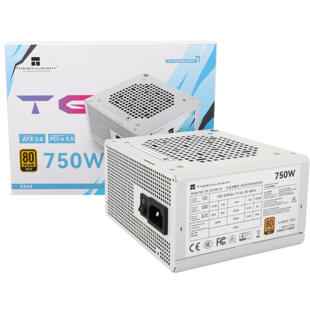 Блок питания 750W Thermalright TR-TG750S-W - фото 5