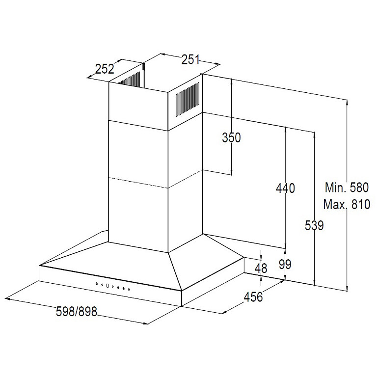 Вытяжка Korting KHC 6831 NGN - фото 2