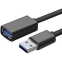Кабель удлинительный USB A (M) - USB A (F), 3м, Bion BXP-CCP-USB3-AMAF-030M