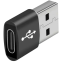 Переходник USB A (M) - USB Type-C (F), Bion BXP-A-USBAM-USBCF