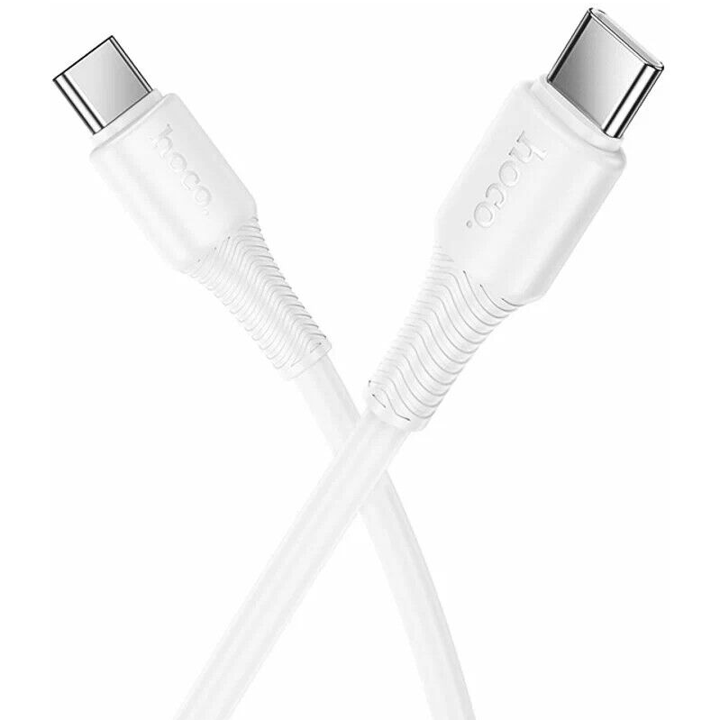 Кабель USB Type-C - USB Type-C, 1м, HOCO X89 Wind White - HC-90699