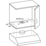Вытяжка NORDFROST AS 6040 X
