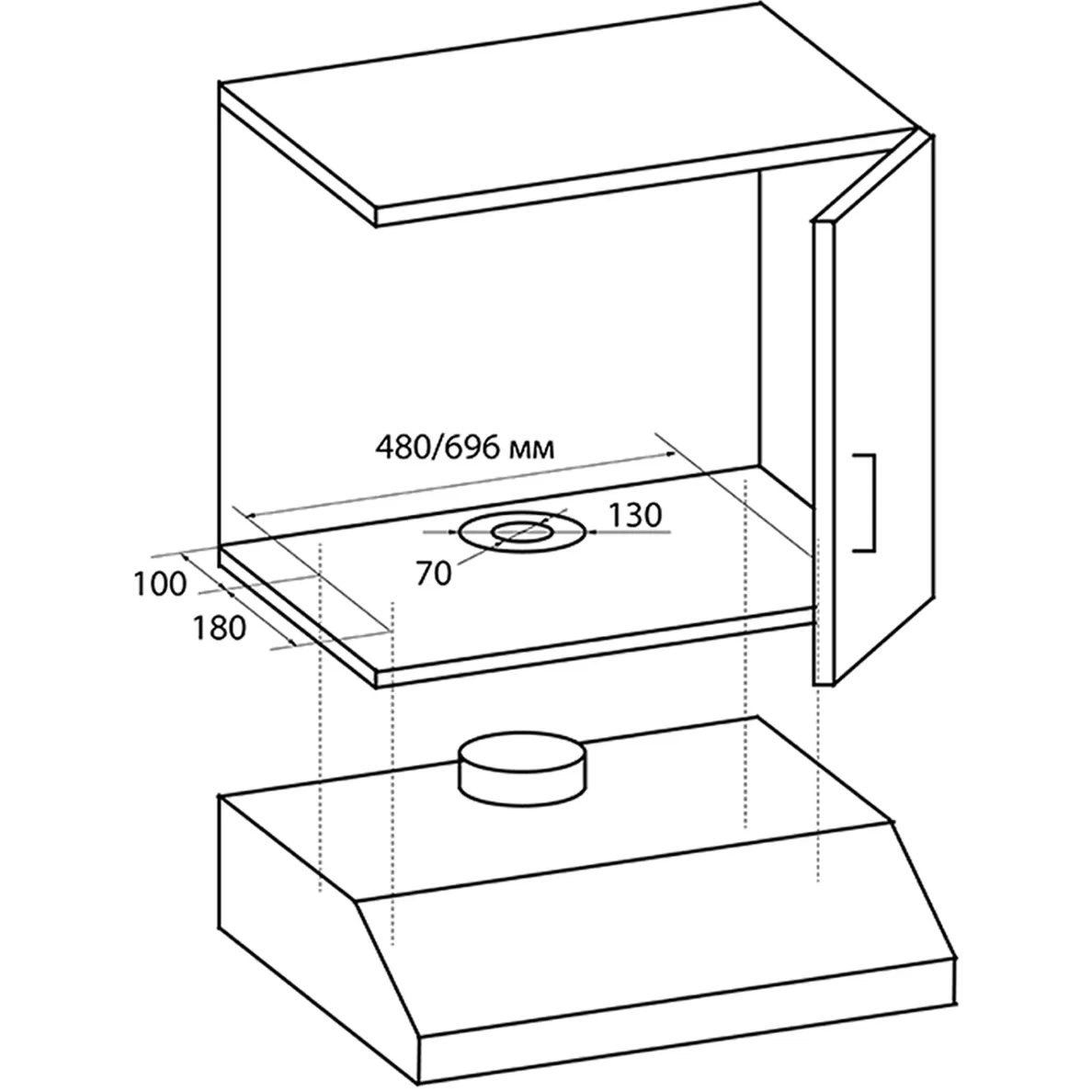 Вытяжка NORDFROST AS 6040 X - фото 8