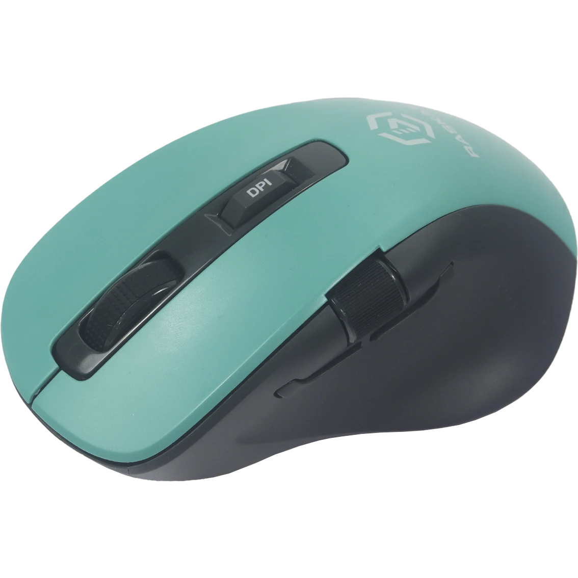 Мышь Raskat M020W Black/Green - фото 2