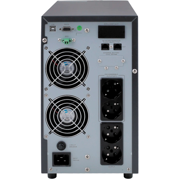 ИБП STARK COUNTRY 3000 Online - SC 3000 ONLINE - фото 2