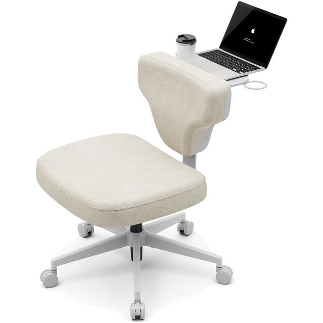 Офисное кресло FoxGear SHORTZ Fabric 2 Light Grey - FG-SHORTZ-F2-OW - фото 6