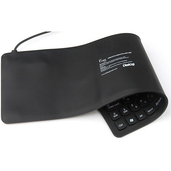 Клавиатура Dialog KFX-03U Black - фото 3