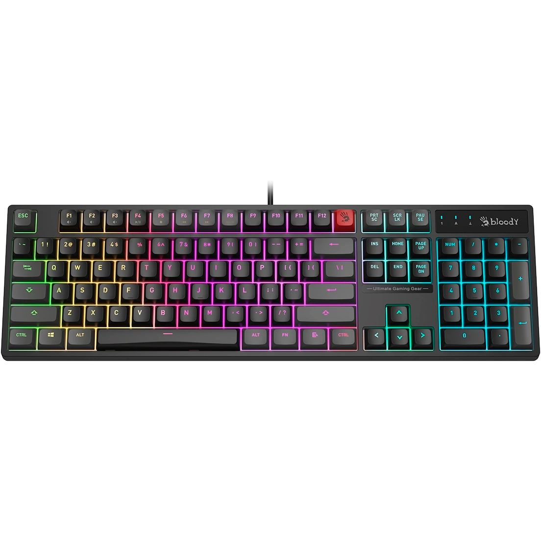Клавиатура Bloody B230N Black - фото 6
