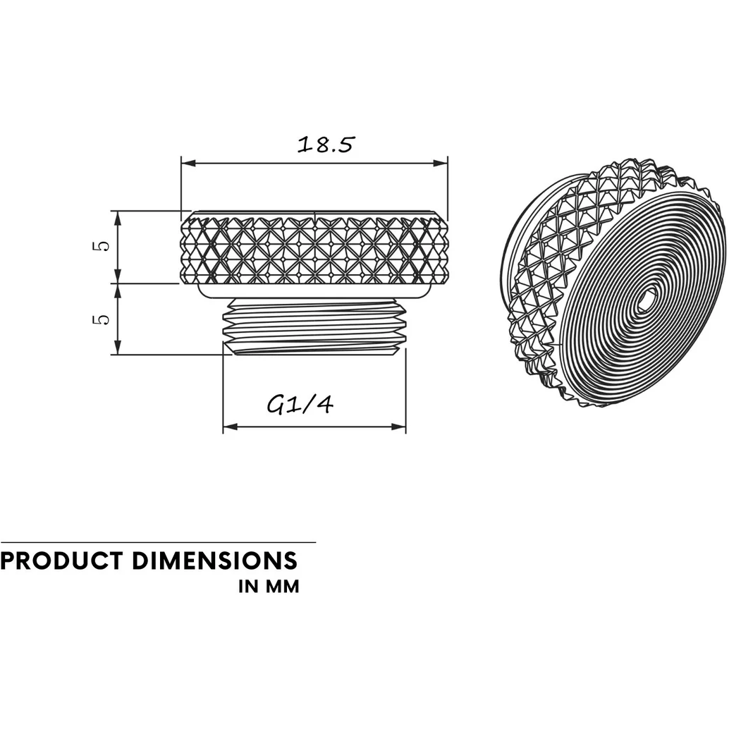 Клапан давления для СЖО Bykski B-EXV-X-V3 Black (C10-0694) - фото 2