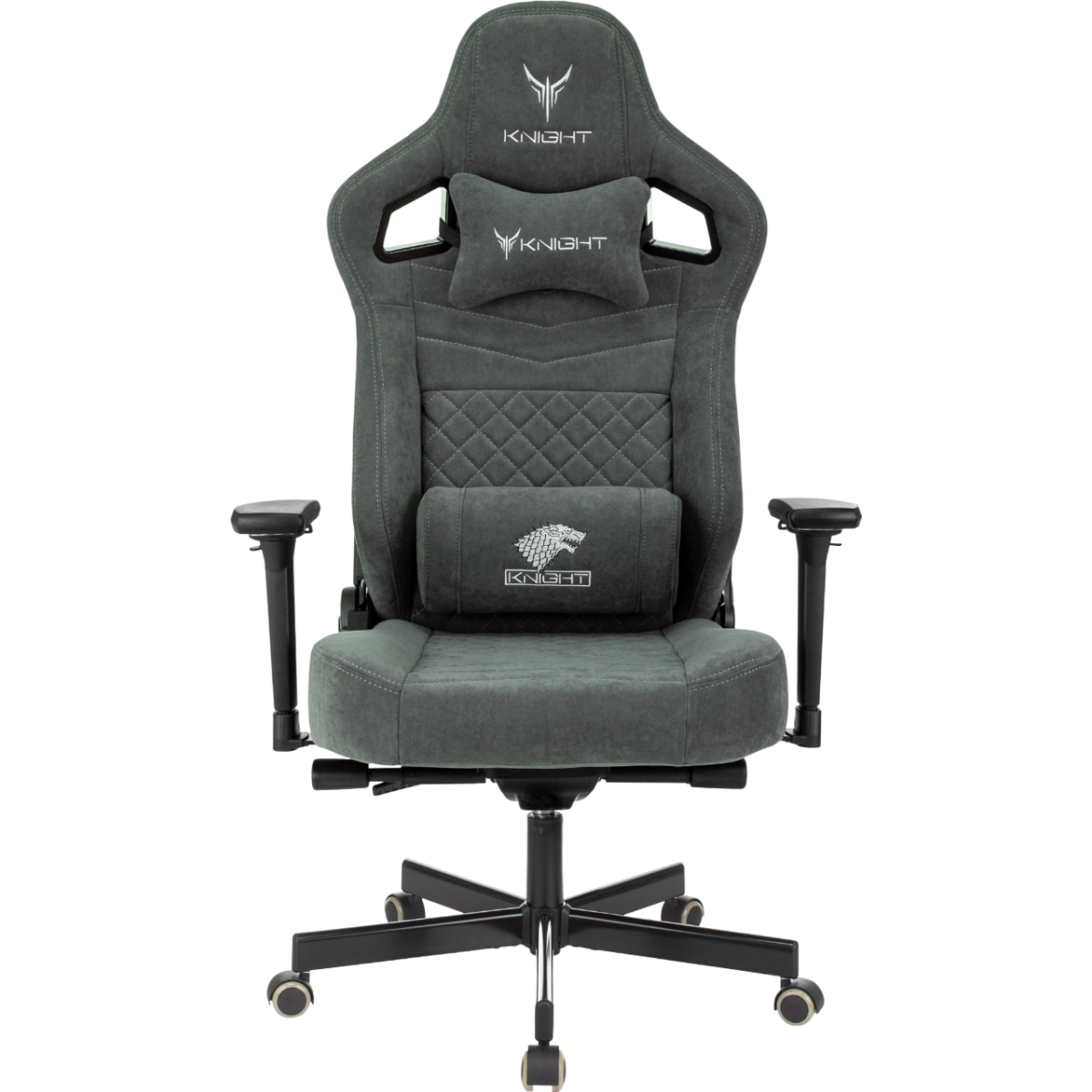 Игровое кресло Бюрократ Knight Hunter Grey - KNIGHT HUNTER ALFA44 - фото 2