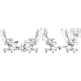 Игровое кресло Бюрократ Knight Hunter Grey (KNIGHT HUNTER ALFA44)