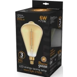 Филаментная лампочка Gauss 157802118 (6 Вт, E27)