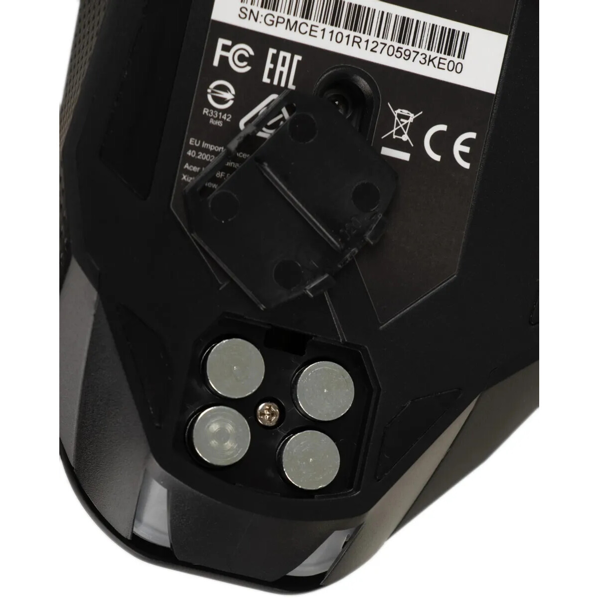 Мышь Acer Nitro NMW120 Black/Red - GP.MCE11.01R - фото 7