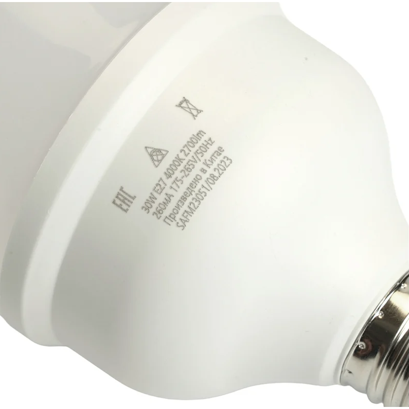 Светодиодная лампочка Saffit SBHP1030 4000K (30 Вт, Е27) - 55090 - фото 3