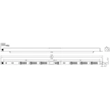 Блок розеток Cabeus SMART-PDU-32-1P-36C13-6C19-I309-CM