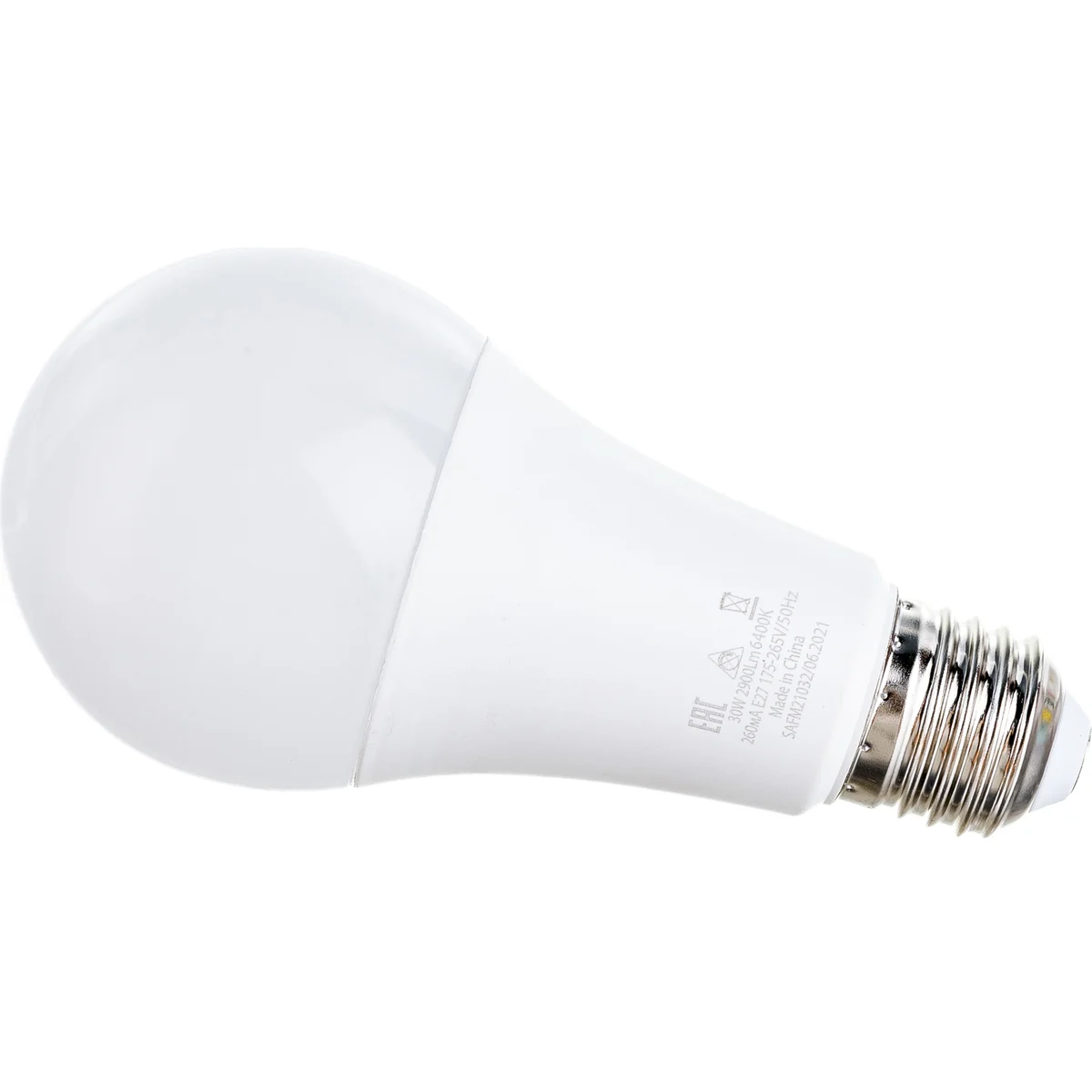 Светодиодная лампочка Saffit SBA6530 6400K (30 Вт, Е27) - 55184 - фото 2