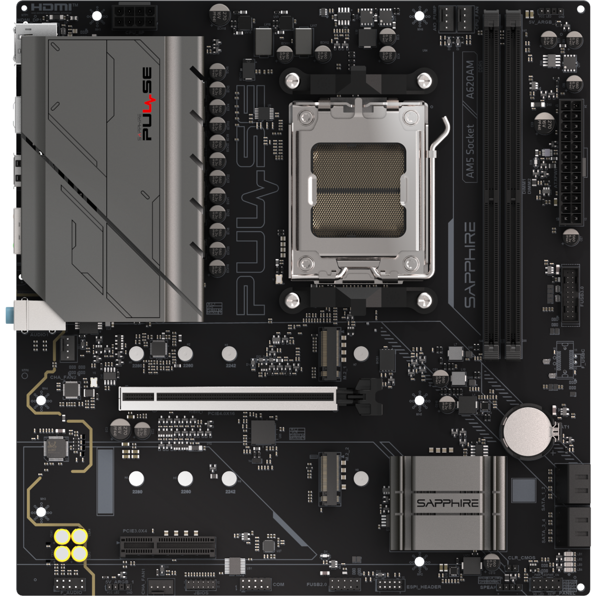 Материнская плата Sapphire PULSE A620AM - 52118-03-40G