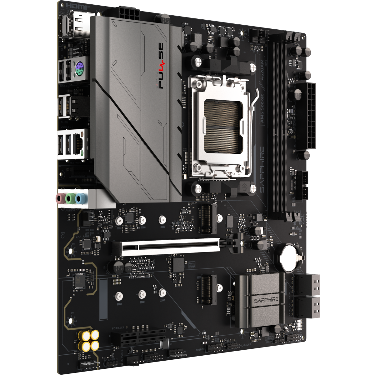 Материнская плата Sapphire PULSE A620AM - 52118-03-40G - фото 2