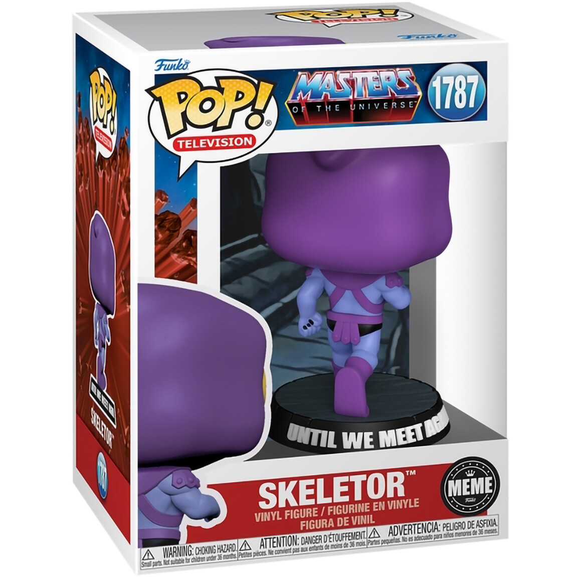 Фигурка Funko POP! TV Meme MOTU Skeletor (Until We Meet Again Meme) - 88300 - фото 3