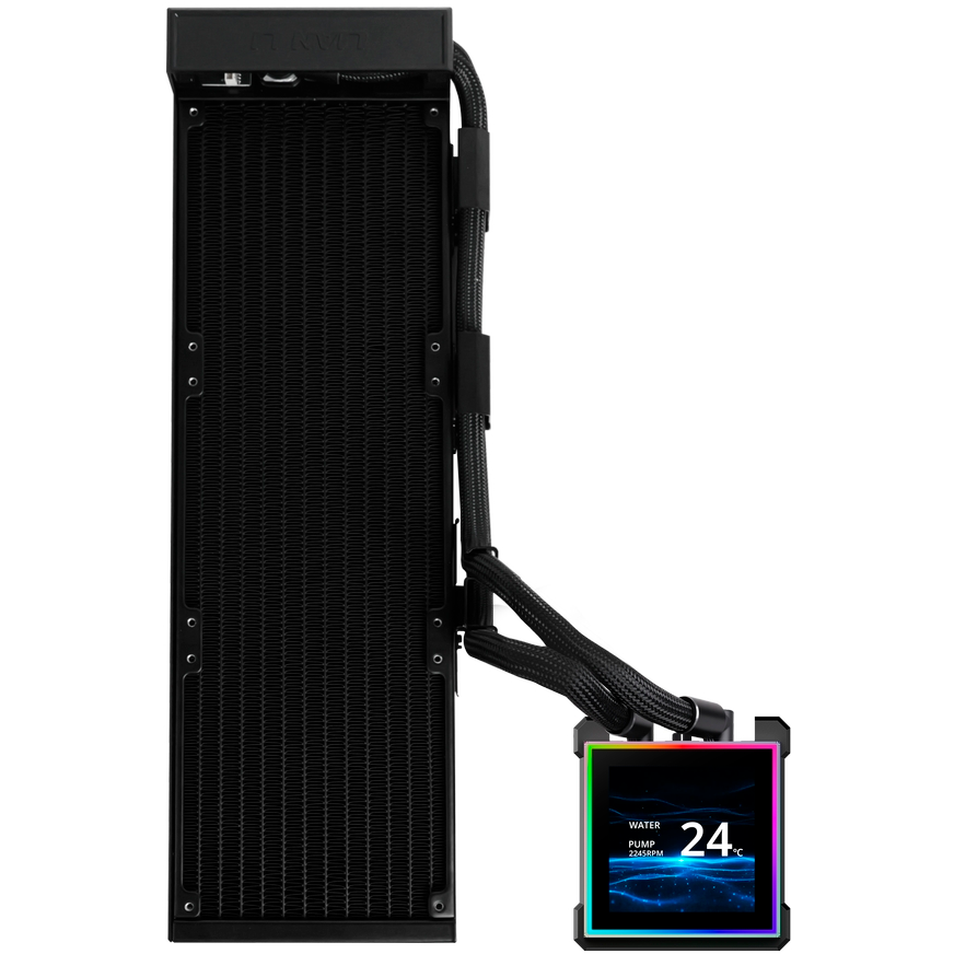 Система жидкостного охлаждения Lian Li HydroShift II LCD-S 360N Black