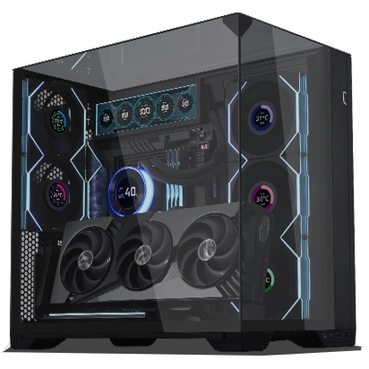 Кронштейн для видеокарты Lian Li VG4v4 Black - G89.VG4-5-V4X.R0 - фото 8