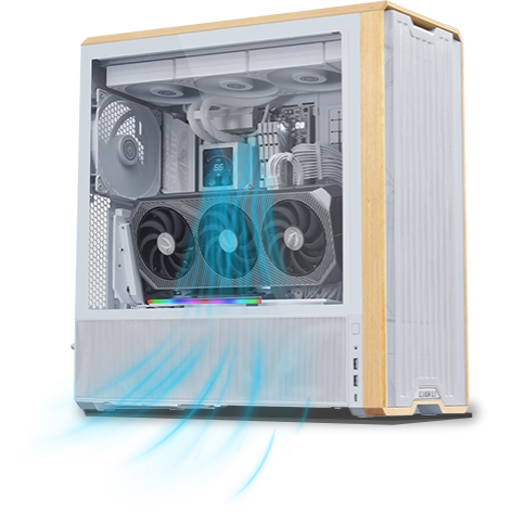 Кронштейн для видеокарты Lian Li VG4v4 White - G89.VG4-5-V4W.R0 - фото 7