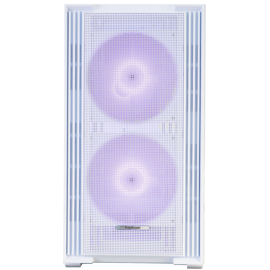 Корпус 1STPLAYER AU6 ARGB White - AU6-WH-2FA7-14-W-2FA7R-W-1FA7-W - фото 3