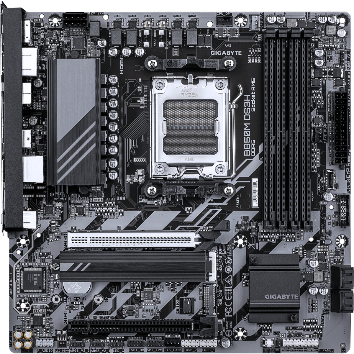 Материнская плата Gigabyte B850M DS3H (rev. 1.2)