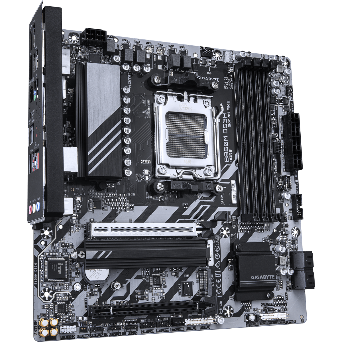 Материнская плата Gigabyte B850M DS3H (rev. 1.2) - фото 2