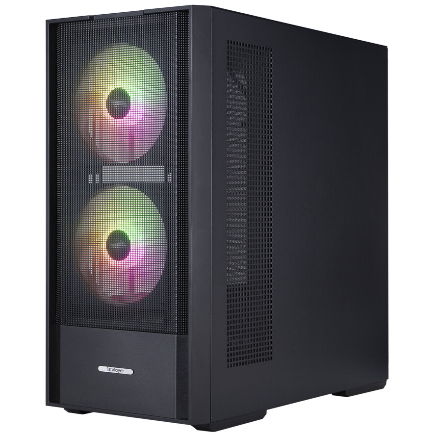 Корпус 1STPLAYER AU7 ARGB Black - AU7-BK-2FA7-14-2FA7R-1FA7 - фото 7