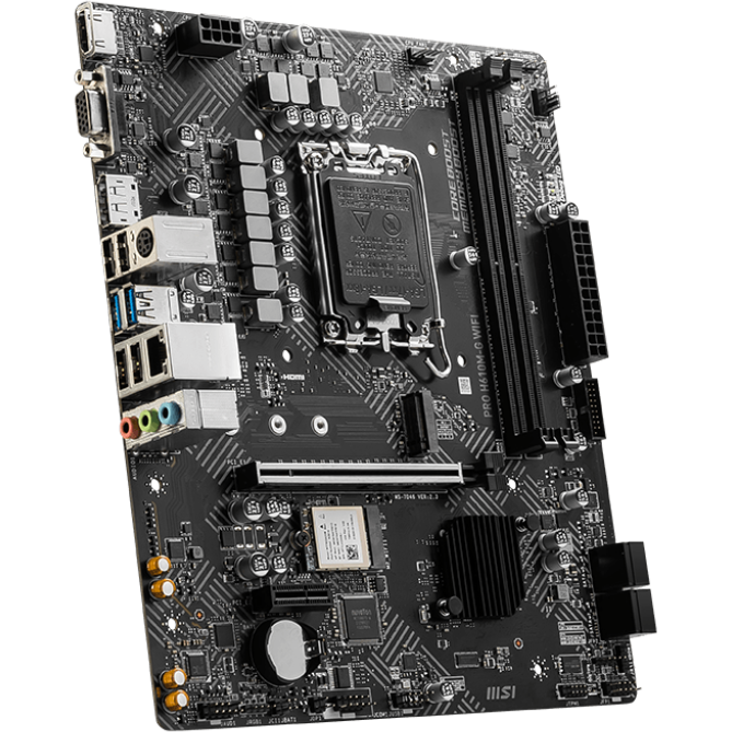 Материнская плата MSI PRO H610M-G WIFI - фото 3