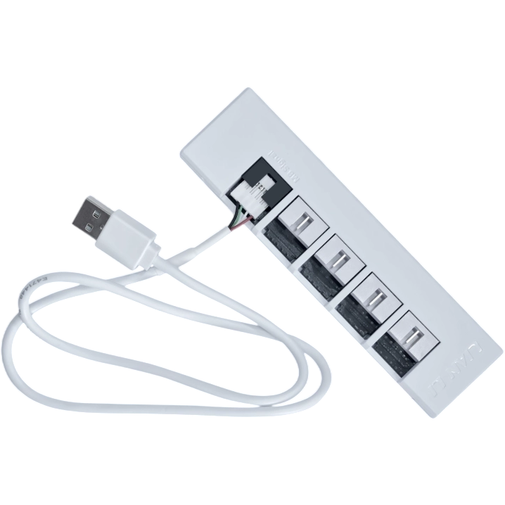 Блок питания 1200W Lian Li RS1200G White + RS Hub - G9P.RS1200G.WH00.RU - фото 7