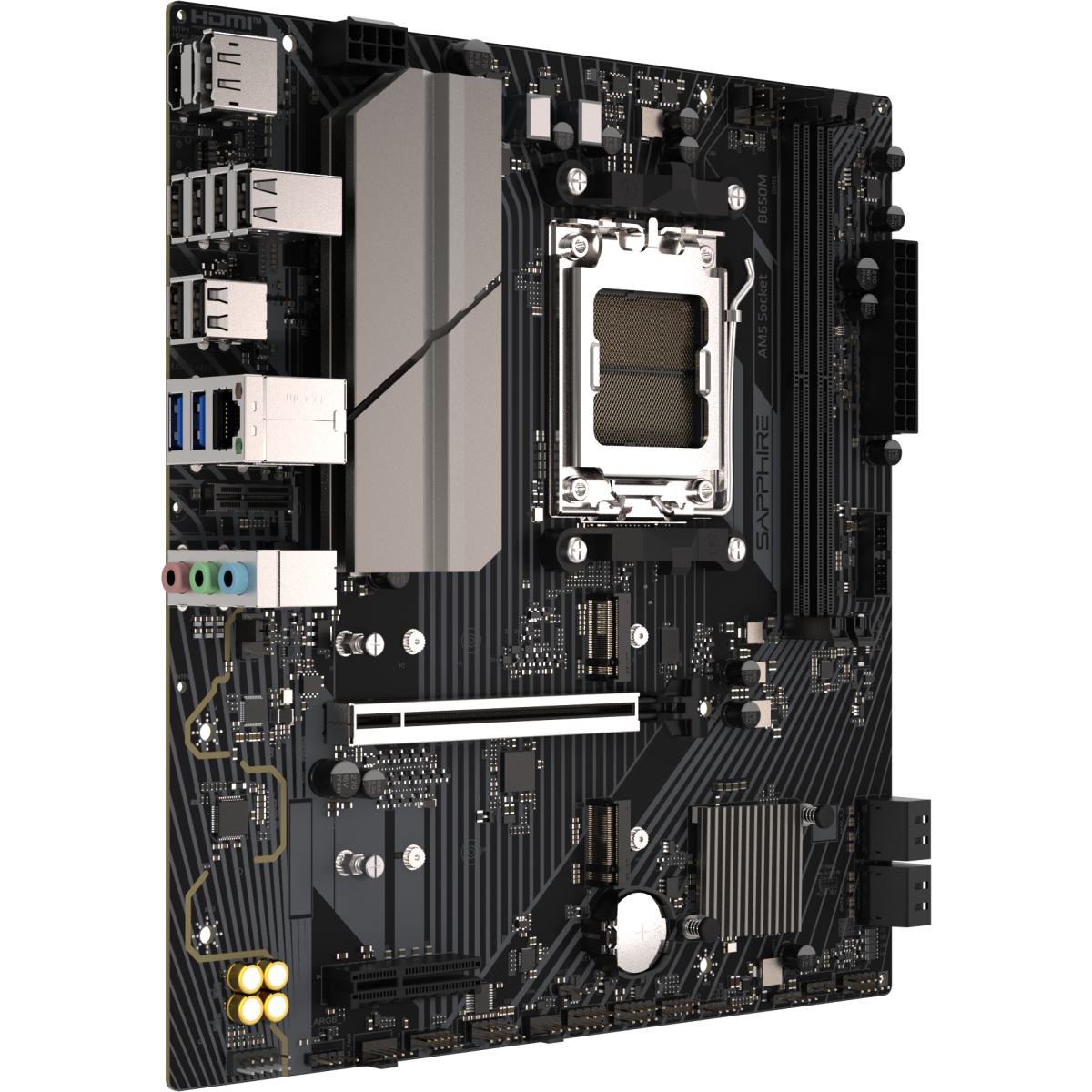 Материнская плата Sapphire B650M-E - 52112-04-40G - фото 2