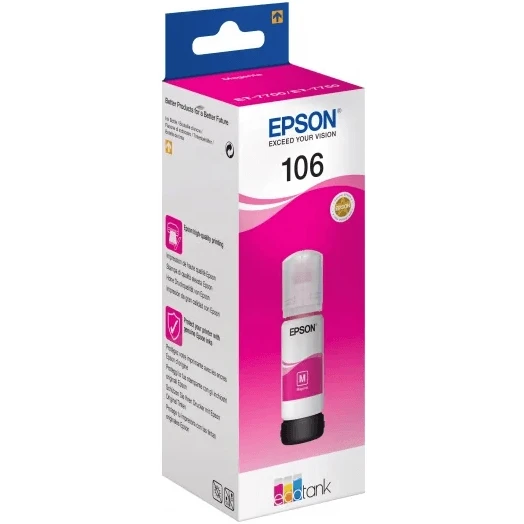 Чернила Epson C13T00R340 Magenta - фото 2