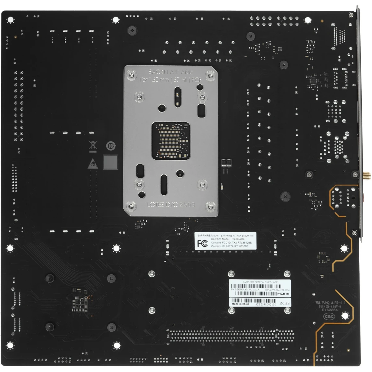 Материнская плата Sapphire NITRO+ B850M WIFI - 52123-01-40G - фото 2