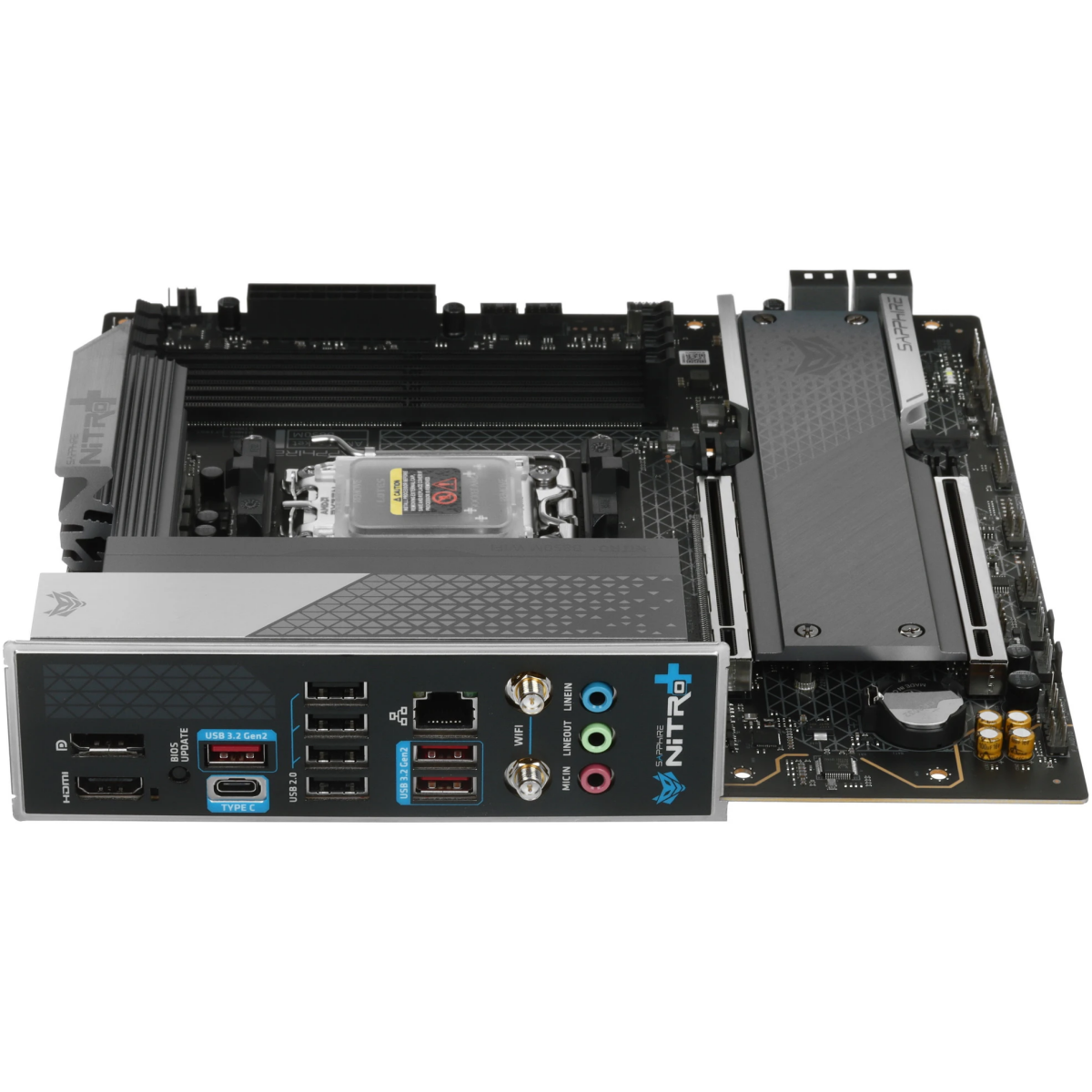 Материнская плата Sapphire NITRO+ B850M WIFI - 52123-01-40G - фото 3