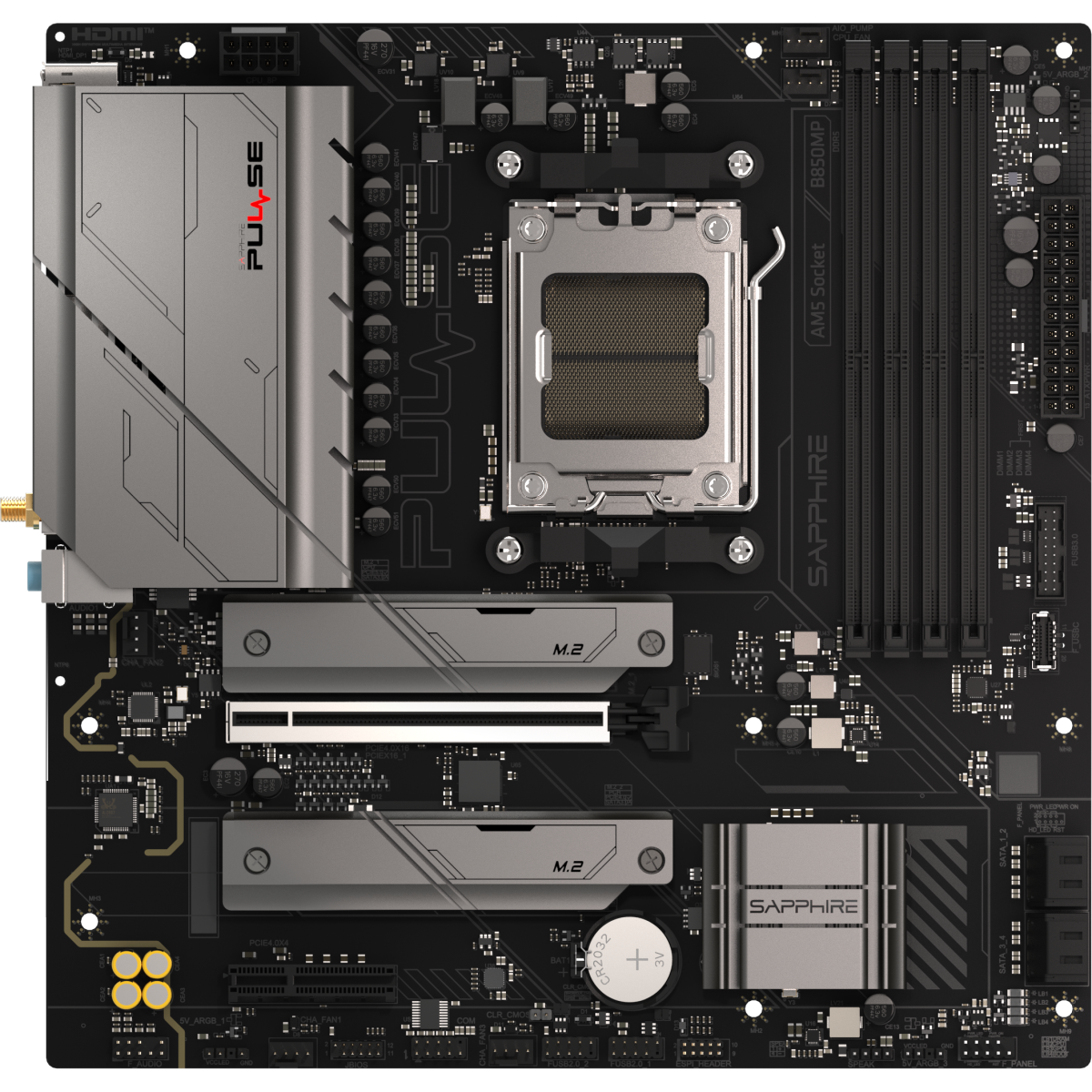 Материнская плата Sapphire PULSE B850M WIFI