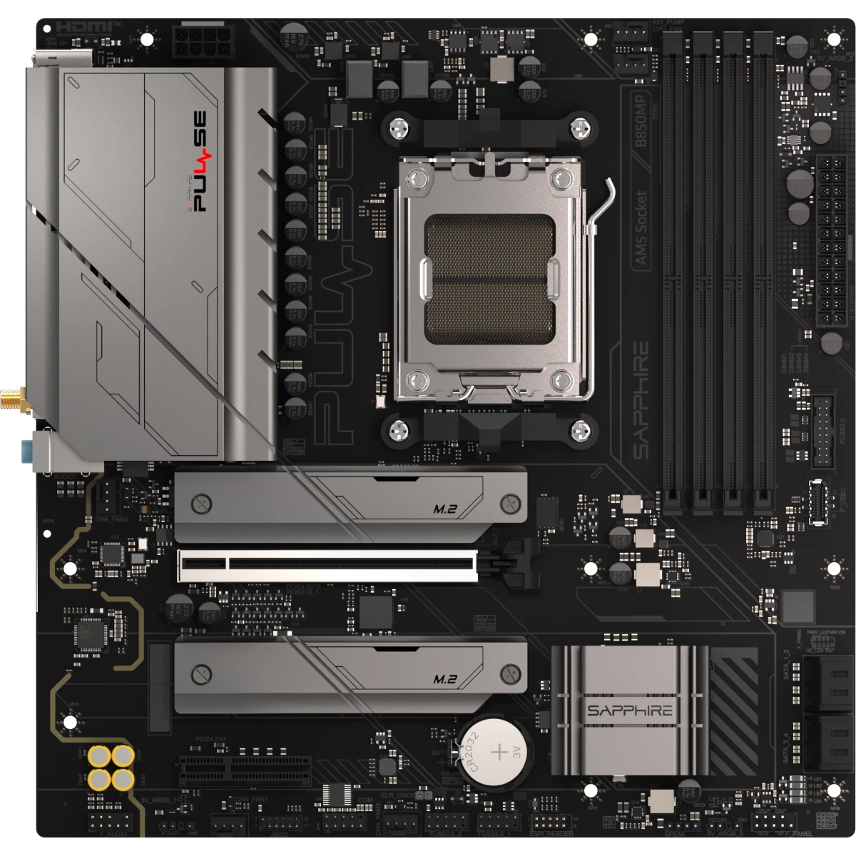 Материнская плата Sapphire PULSE B850M WIFI - 52123-04-40G