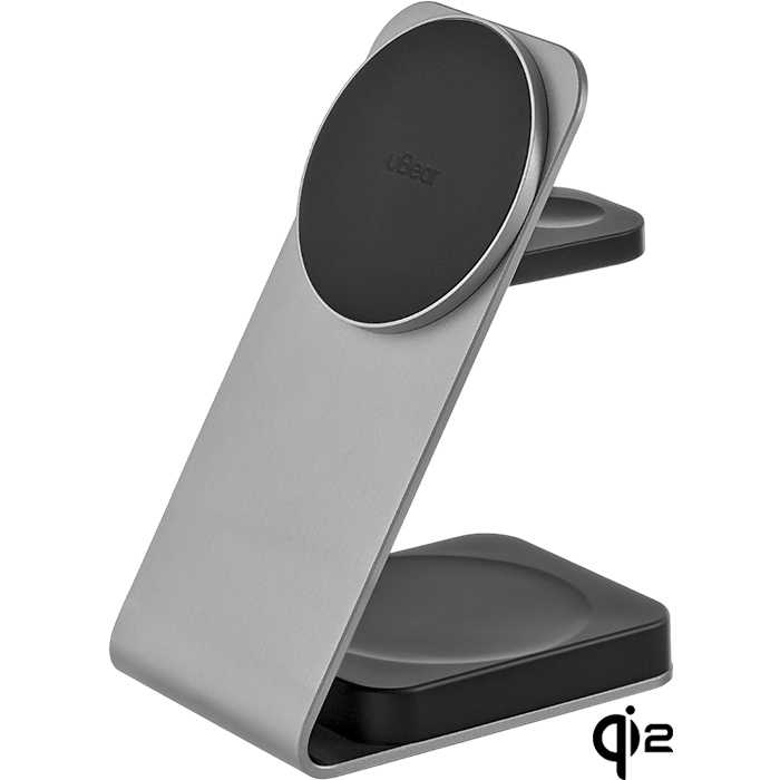 Беспроводное зарядное устройство uBear Level Ultra Grey - WL22SG31LV-AW