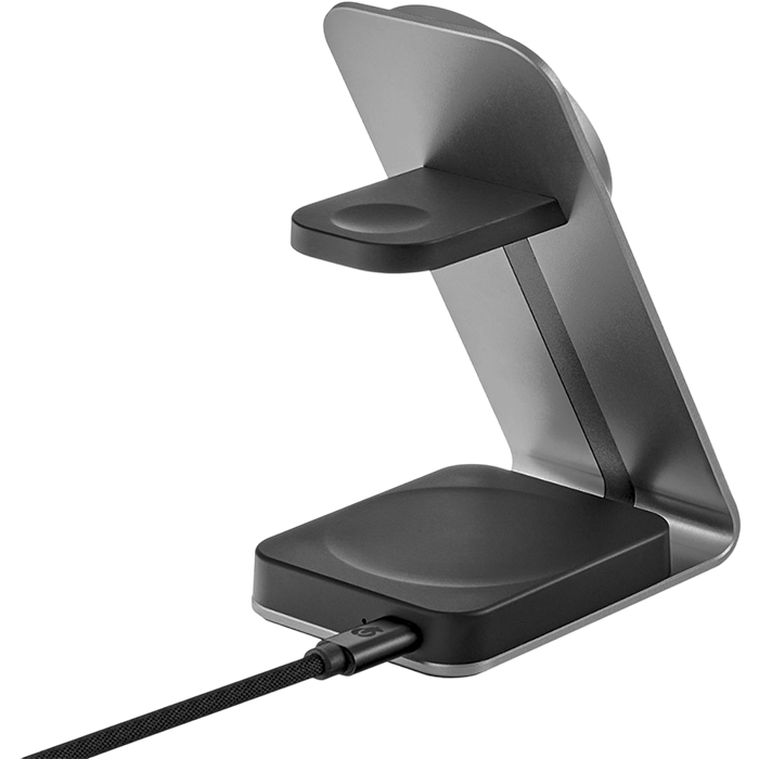 Беспроводное зарядное устройство uBear Level Ultra Grey - WL22SG31LV-AW - фото 5