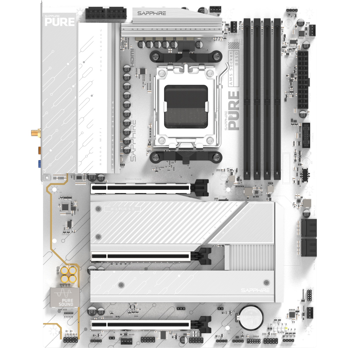 Материнская плата Sapphire PURE B850A WIFI 7