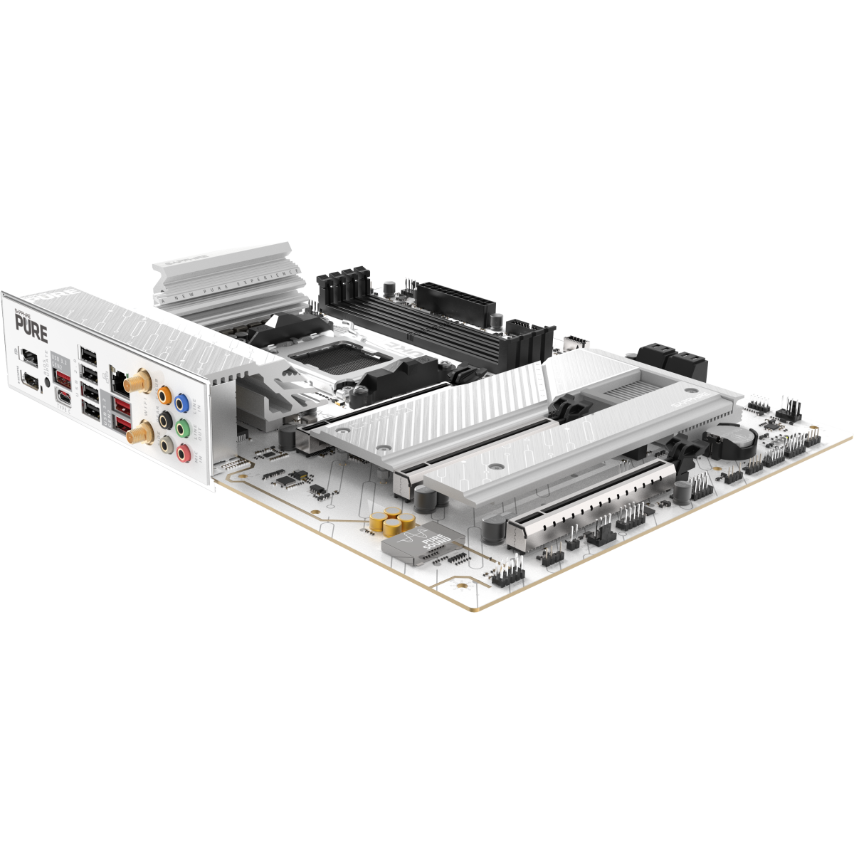 Материнская плата Sapphire PURE B850A WIFI 7 - 52123-11-40G - фото 5