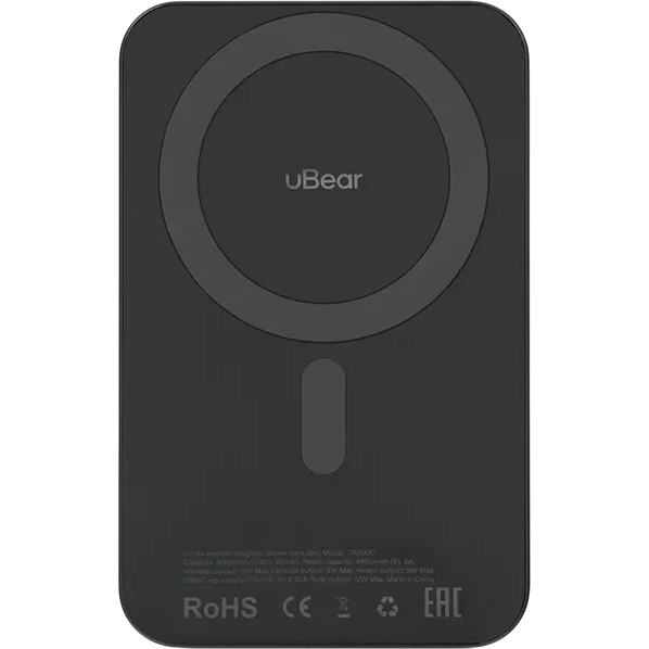 Внешний аккумулятор uBear Cruise 8000 Black - PB16BL8000CR-PDM - фото 3