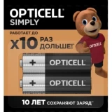 Батарейка Opticell Simply (AA, 2 шт.) (6050001)